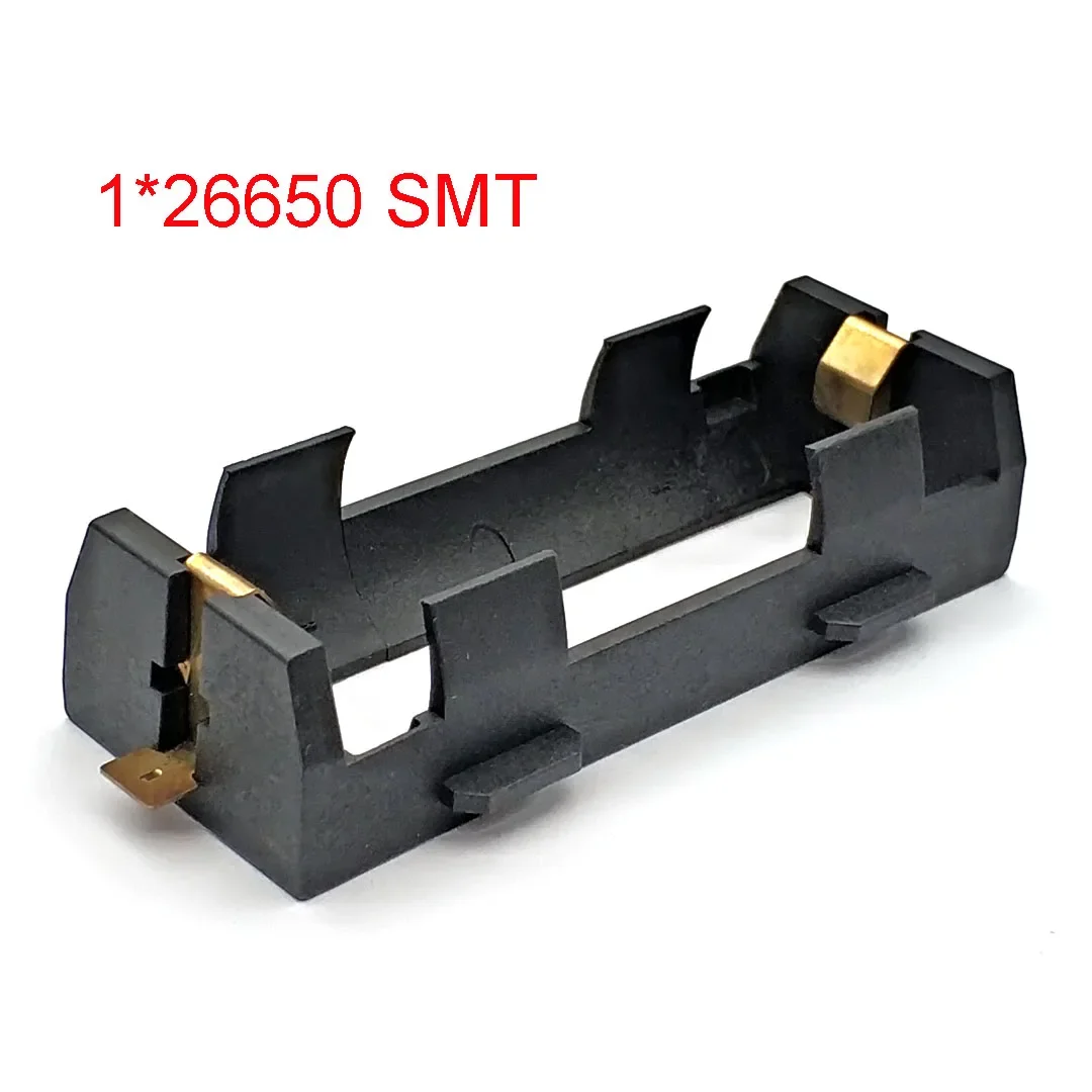 1S 2S 26650 Battery Holder SMD SMT THM Batteries Case Storage Box 1x 2x Slot 26650 DIY Rechargeable Battery Shell: WHITE