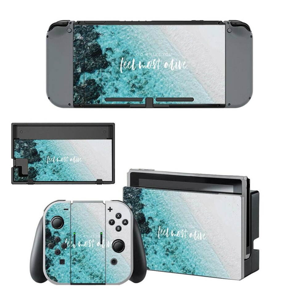 Vinyl Skin Vinyl Decal For Nintend Switch Skin Stickers NS Controller & Console Cover Protective Stickers: YSNS1627