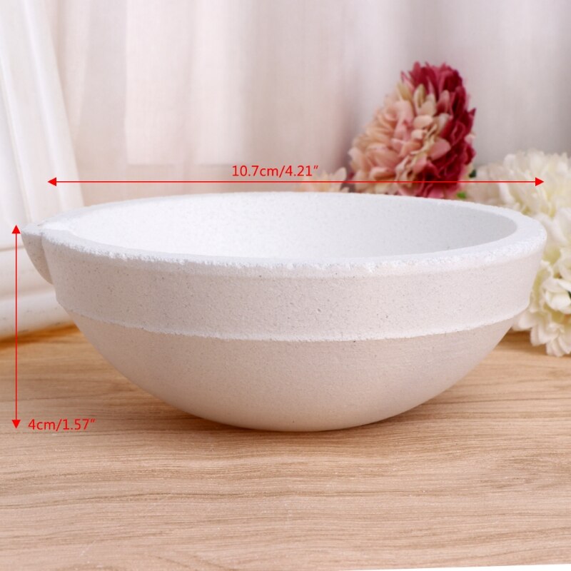 100/250/500/750/1000Gram Quartz Kom Sieraden Apparatuur Smeltkroes Voor Melting Goud Zilver Platina diy Maken Tool: 1000Gram