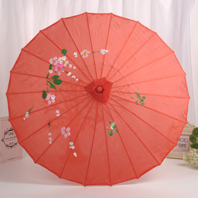 Chinese Traditional Umbrella Women Craft Parasol Dance Performance Classical Ceiling Decor Photography Props: 24