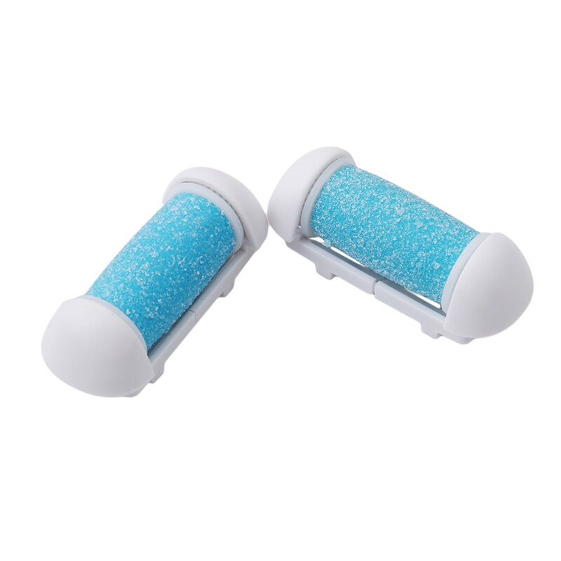 2Pcs Voetverzorging Tool Hoofden Pedi Hard Skin Remover Vullingen Vervanging Rollen Voor Scholls Bestand Voeten Care Tool