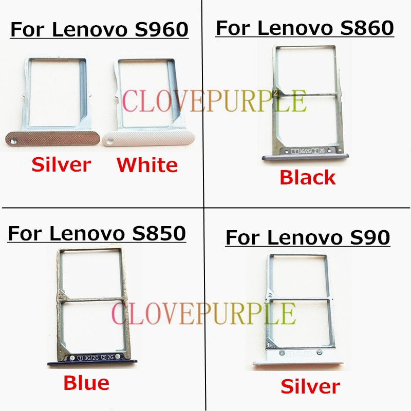 Sim Card Tray Slot Houder Voor Lenovo S90 S960 S860 S850 Vervangende Onderdelen