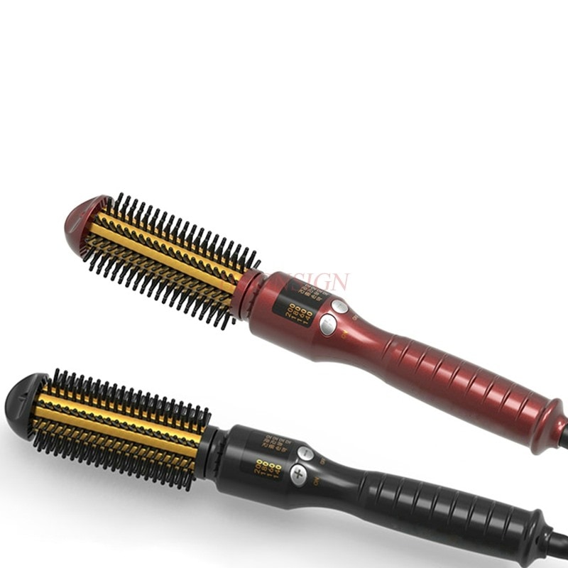 Volum hår husholdning elektrisk hårkrøllestang keramisk stort volum spenne hårartefakt skader ikke håret perm kam