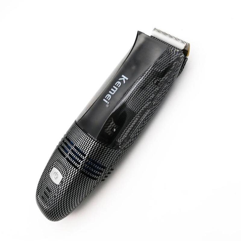 Kemei Km-77 Rechargeable Hair Clipper Men Vacuum Hair Clipper Cordless Baby Electric Trimmer Hair Cuttin