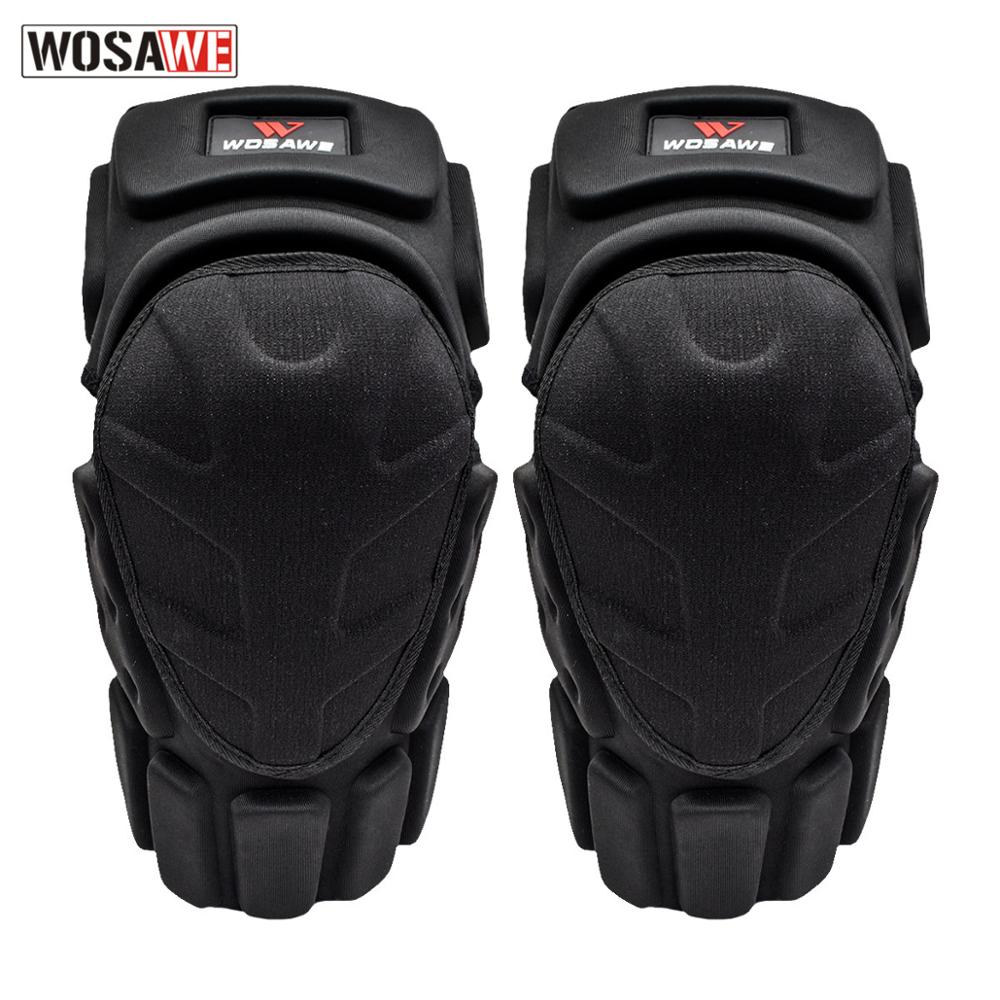 Wosawe Motorfiets Kniebeschermers Motocross Knie Bescherming Moto Racing Beschermende Guard Gear Motorbike Knee Protector Mtb Kniebeschermers