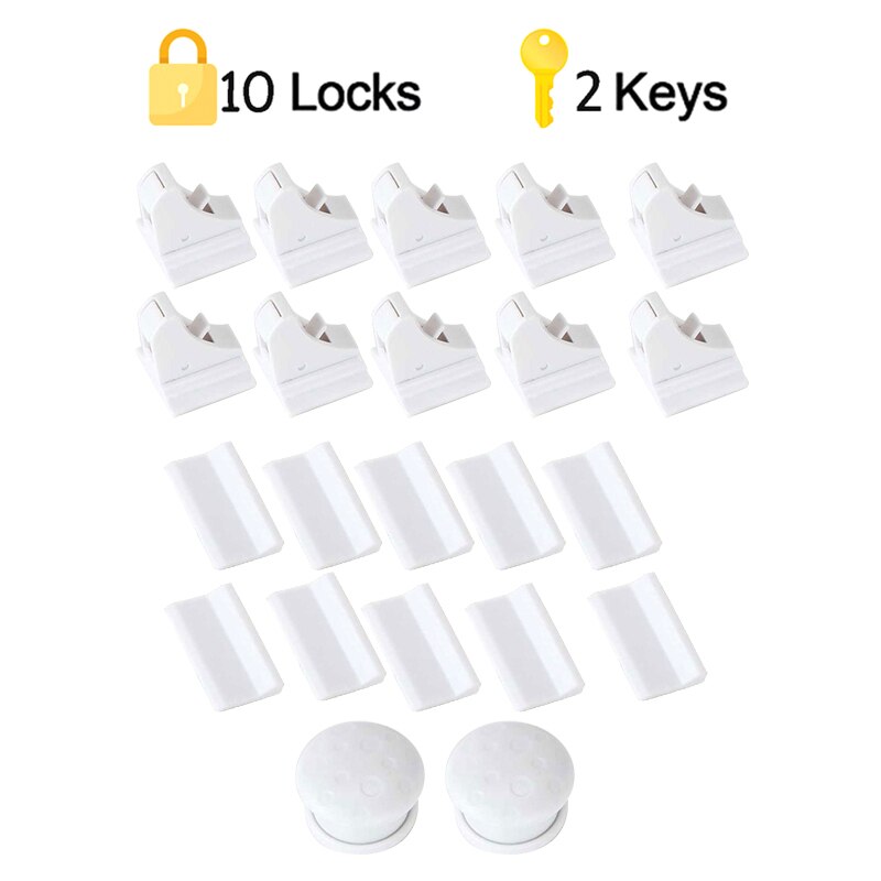 12+3 Magnetic Baby Lock Child Safety Child Protection Drawer Lock Cabinet Door LockInvisible Locks Magnetic Lock From Children: PJ3214E