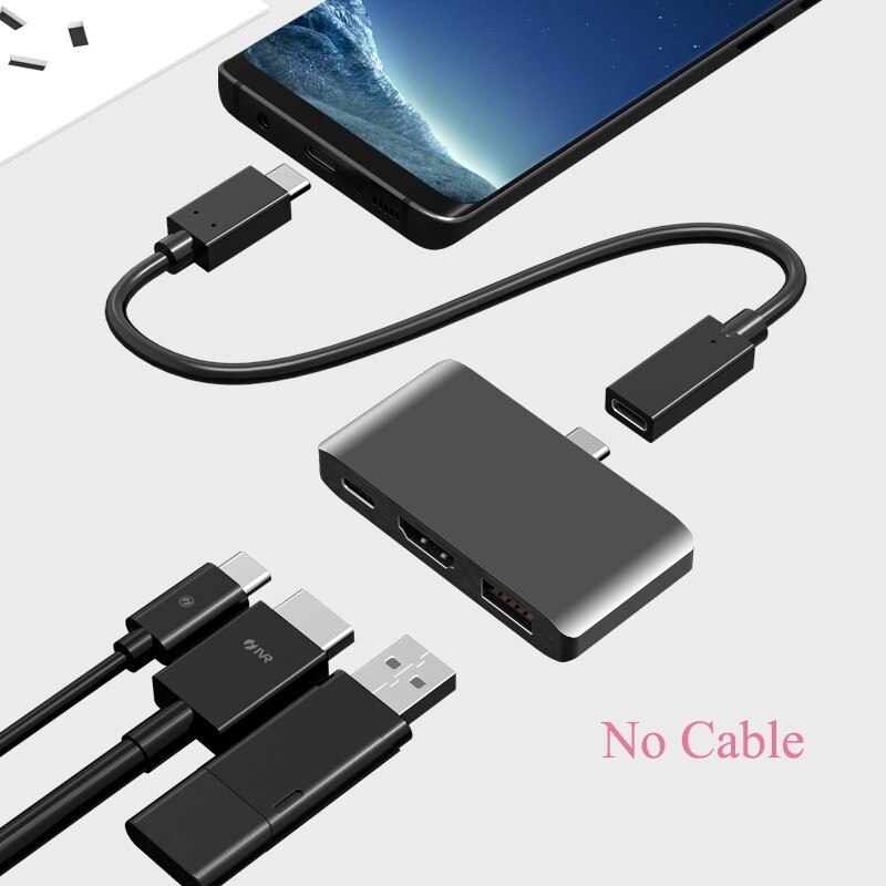 USB C HUB To HDMI 4K Dex Station For Samsung Galaxy S8 S9 Note 8 9 Nintend Switch With PD USB 3.0 for Ipad Pro Macbook Pro: Default Title