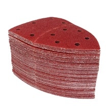 50Pcs Sanding Sheets,Mouse Sander Pads To Fit Bosch Multi-Sander and All Oscillating Multi-Tool