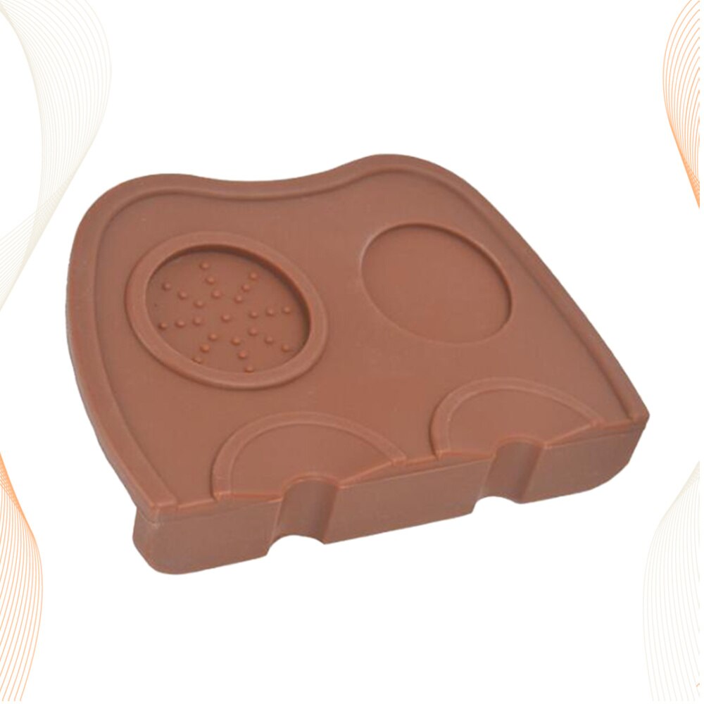 1pc anti-slip siliconen tamper pad hoek tamper mat koffie pad koffie mat voor thuis