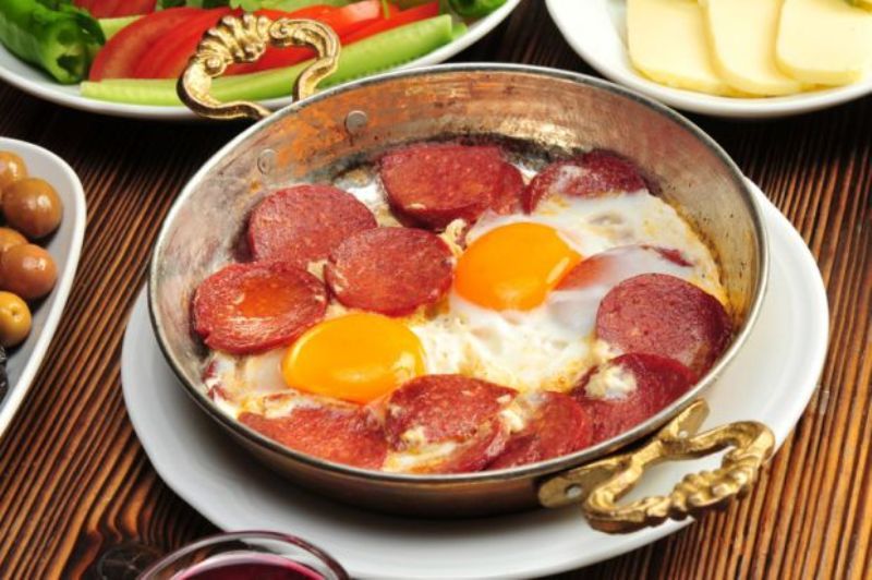 Bakır Yumurta ve Kuymak Tavası El Yapımı Türk Tavası Pfannkuchen Tavası