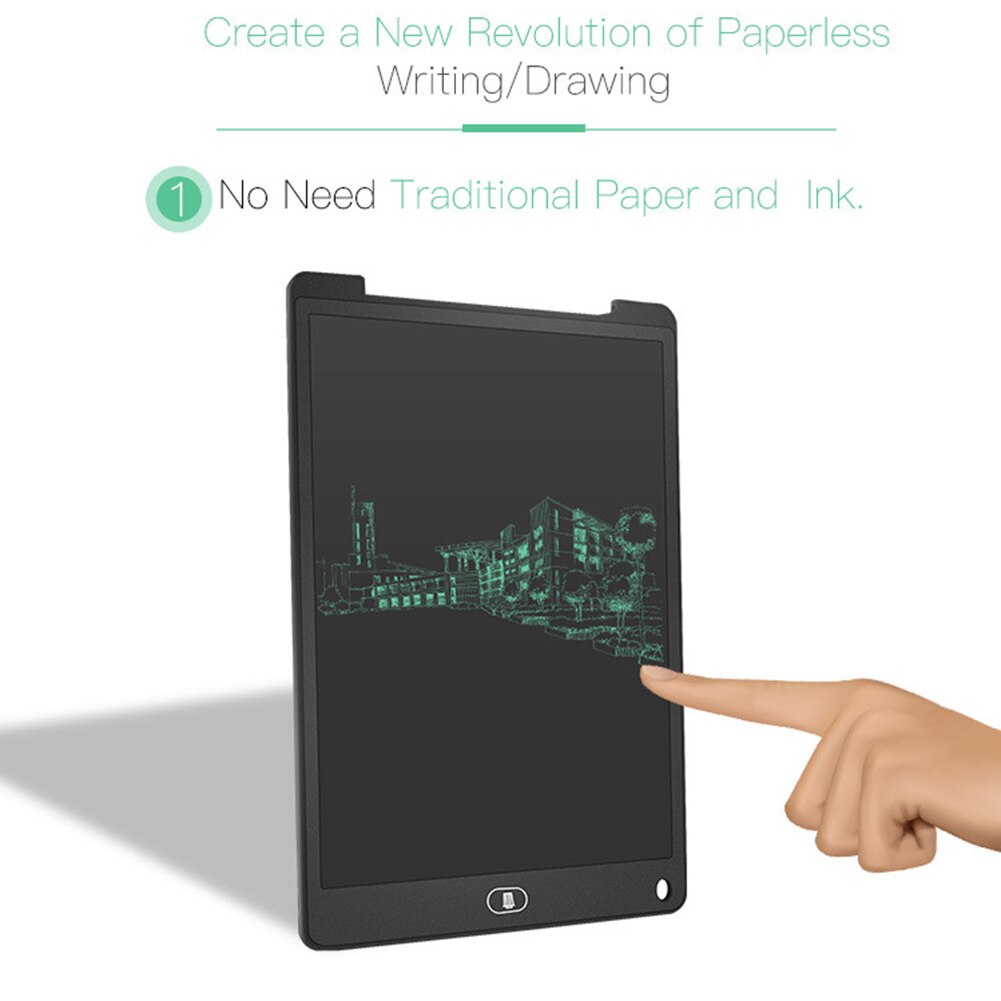 Digital Tablet Handwriting Erasable Pad 12 inch Digital LCD Writing Tablet Pad Electronic Ultra-thin Graphic Board