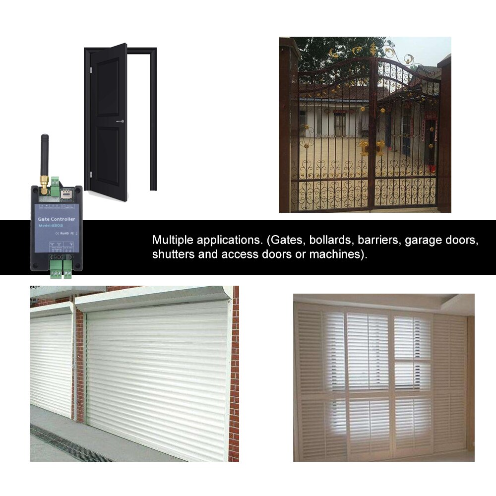 G202 Gsm Deur Gate Opener Remote On/Off Relais Sch... Grandado