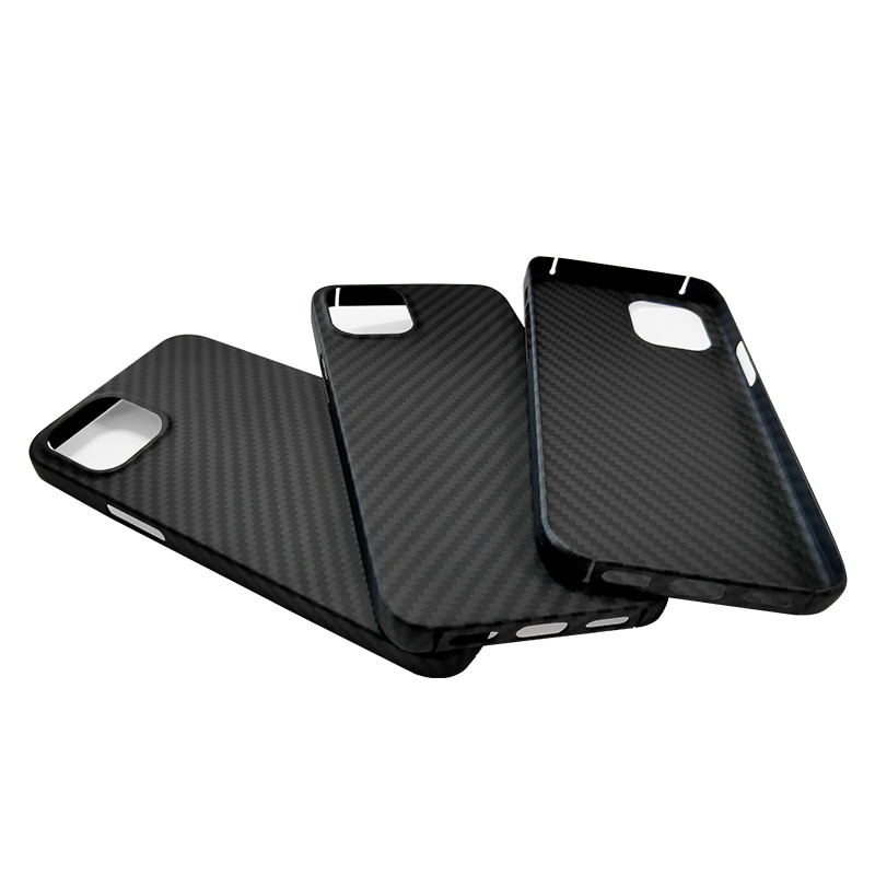 Aramid Fiber Carbon Fiber Case Voor Iphone 12Mini 、 Iphone 12 、 12 Pro 、 12Pro Max Gevallen Matte Aramid Fiber Ultra Dunne Telefoon Cover