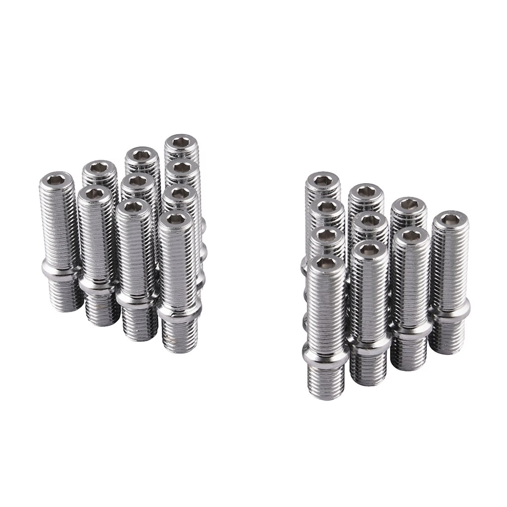 20x m12*1.5 to m12*1.5 50mm lange hjulbolte til tyske biler
