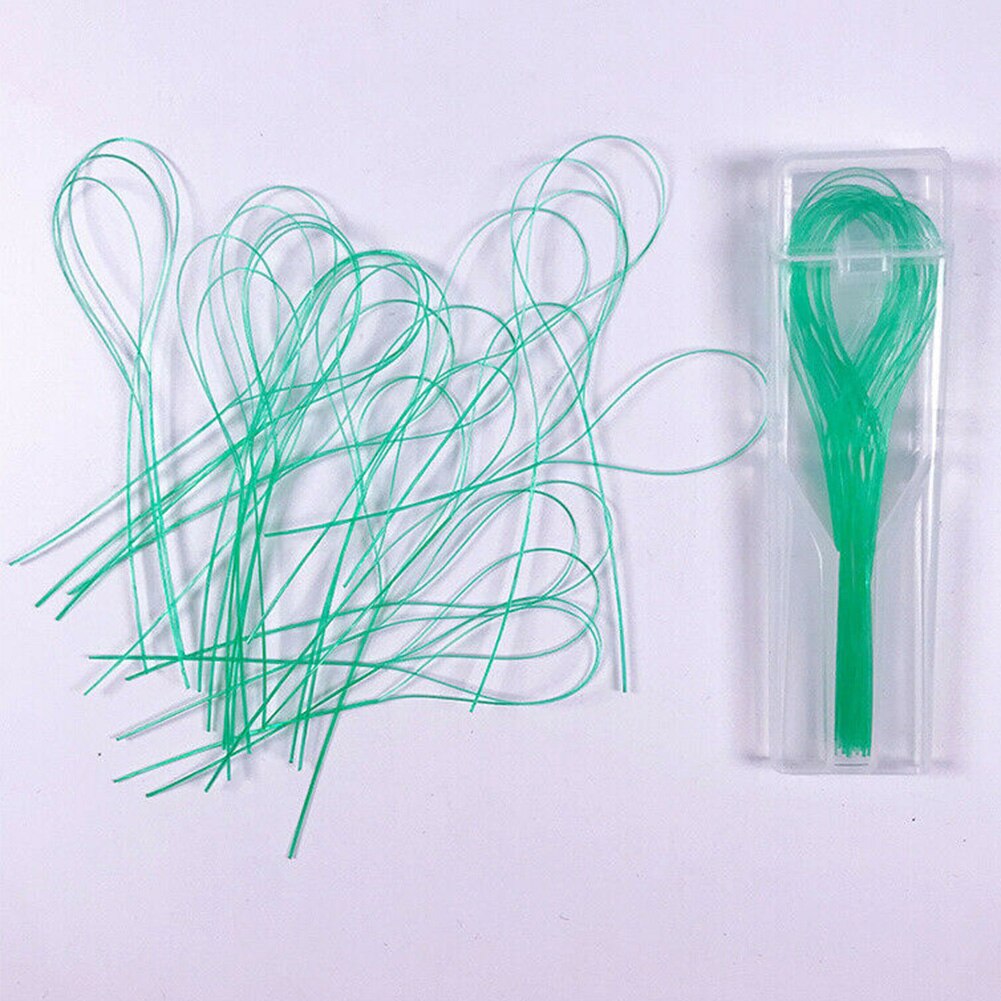 3packs 35pcs For Braces Bridges Hygienic Dental Tool High Strength Floss Threaders Tooth Nylon Orthodontic Fixation