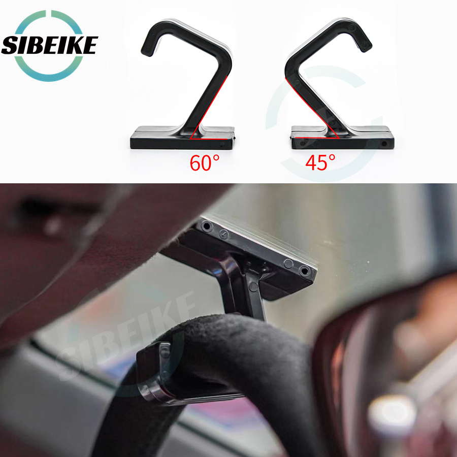 Gancio per volante universale in ABS JDM gancio per appendere al volante a 45/60 gradi