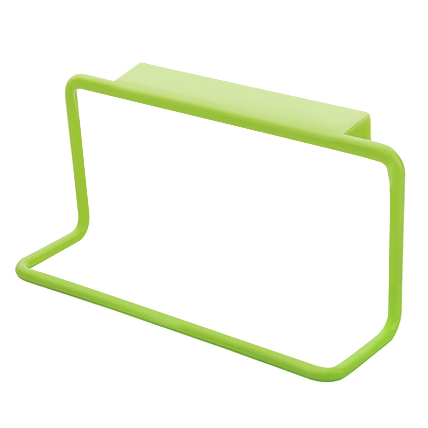 Behogar multifunktions hængende håndklædeholder opbevaringsholder holder bøjlehylde til badeværelse køkken skabskab over dør: Grøn