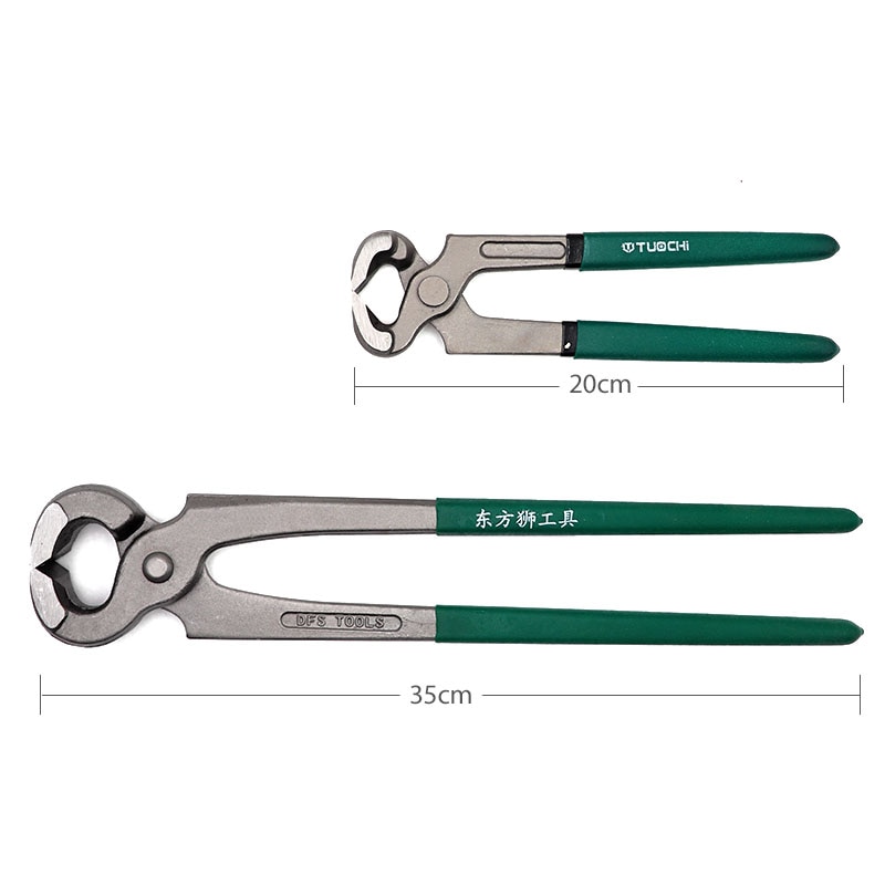 20cm/35cm hufscheren für rinder, pferde und kühe, reparatur-hufschere, rutschfeste griffe, zangen, kneifer, nagelzieher