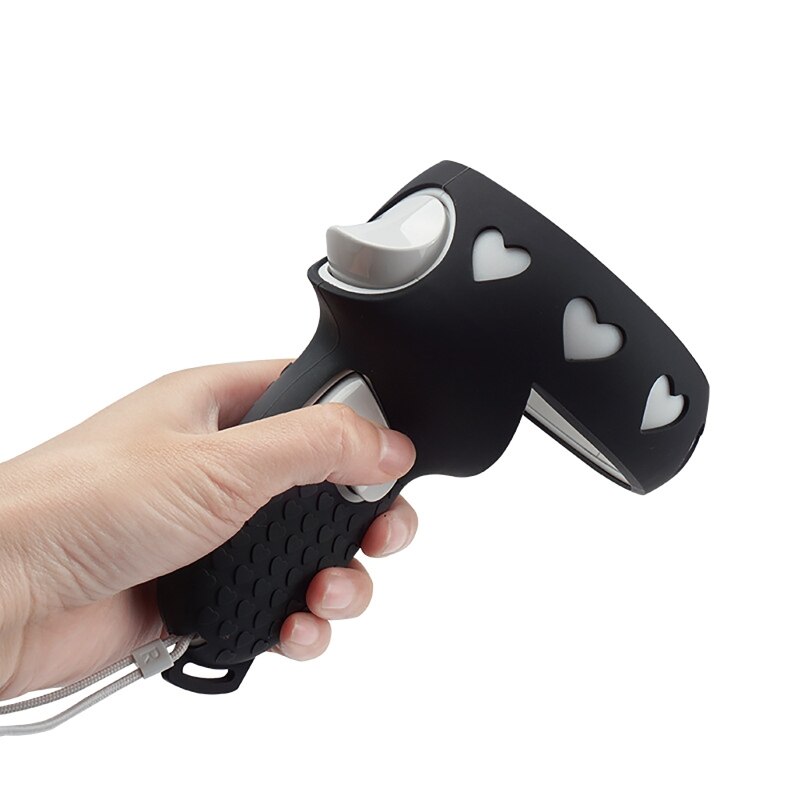 Touch-controller-griffhülle, rutschfeste schutzhülle aus silikon, vr-brillenzubehör,  oq2 stück für oculus quest 2 dxac
