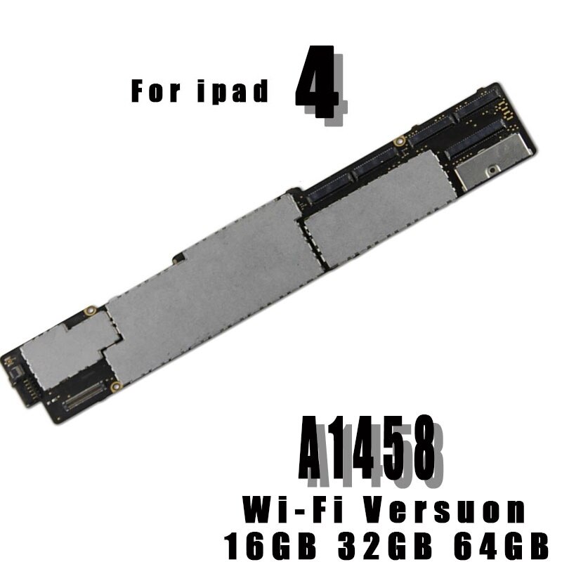 A1458 A1459 A1460 For iPad 4 logic Board A1416 1403 1430 For iPad 3 Motherboard With Chips IOS System Original Unlocked Plate