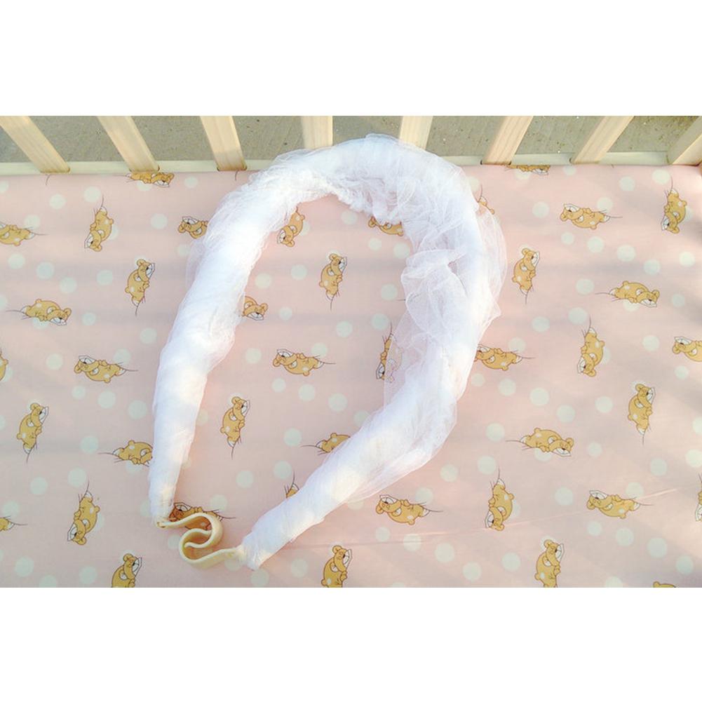 Kidlove Baby Summer Cradle Mesh Mosquito Net Foldable Large Size 100*60CM Baby Arched Mosquitoes Net Portable Crib