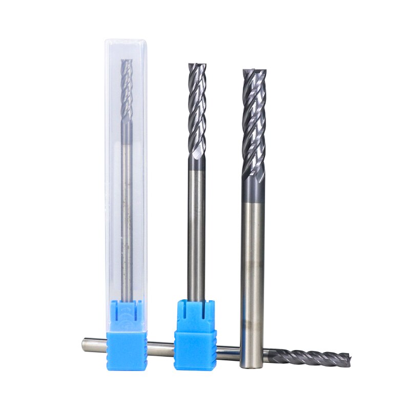 Fraise en bout de carbure XCAN 4/5/6/8mm fraise en bout CNC outils de gravure 4 fraises à fente