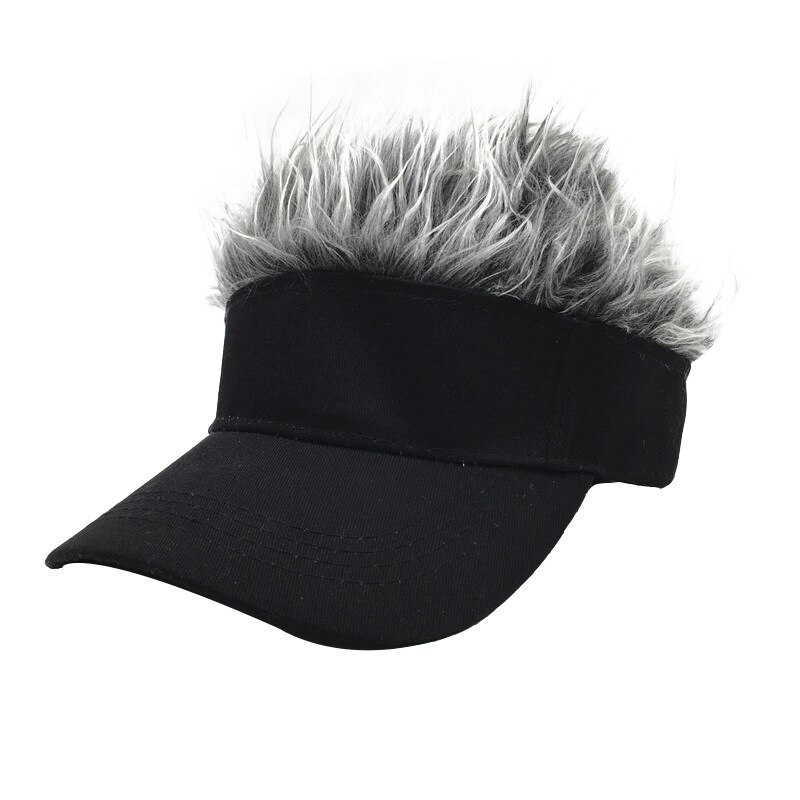 2020 Cappelli di Inverno Degli Uomini Del Cappello Della Novità Del Beanie Cappello Divertente Breve Parrucca Della Protezione di Inverno Casual Cap: 10