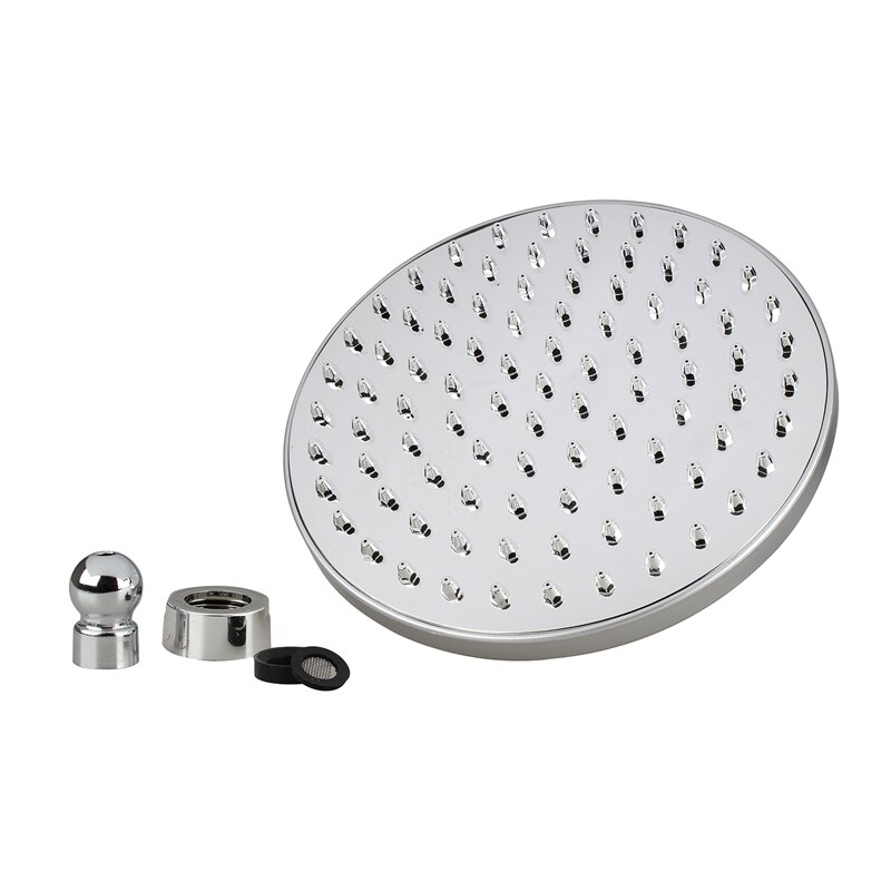 8 Polegada banheiro quarto chrome grande misturador redondo fix chuva cabeça de chuveiro 200mm