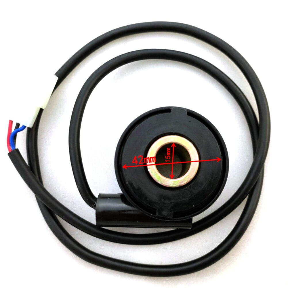 Easy Install 3 Pin Connection Motorcycle Odometer Sensor Black Durable Assembly Replacement Parts Spare Cable Digital Universal