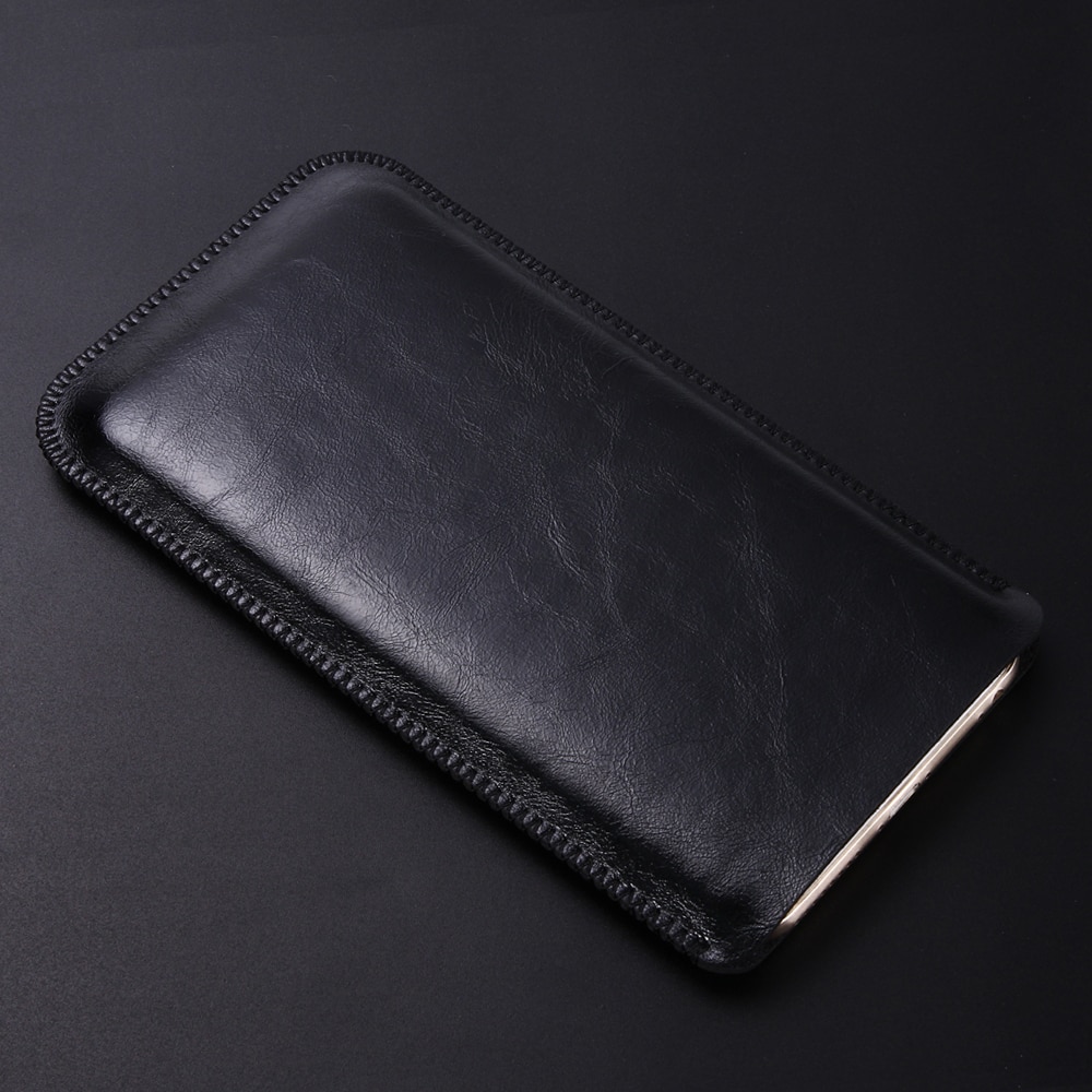 Voor Oneplus 7 Pro 5G 6.67 "Luxe Microfiber Leather Sleeve Pouch Telefoon Tas Case Cover Holster Voor Oneplus 7 Pro