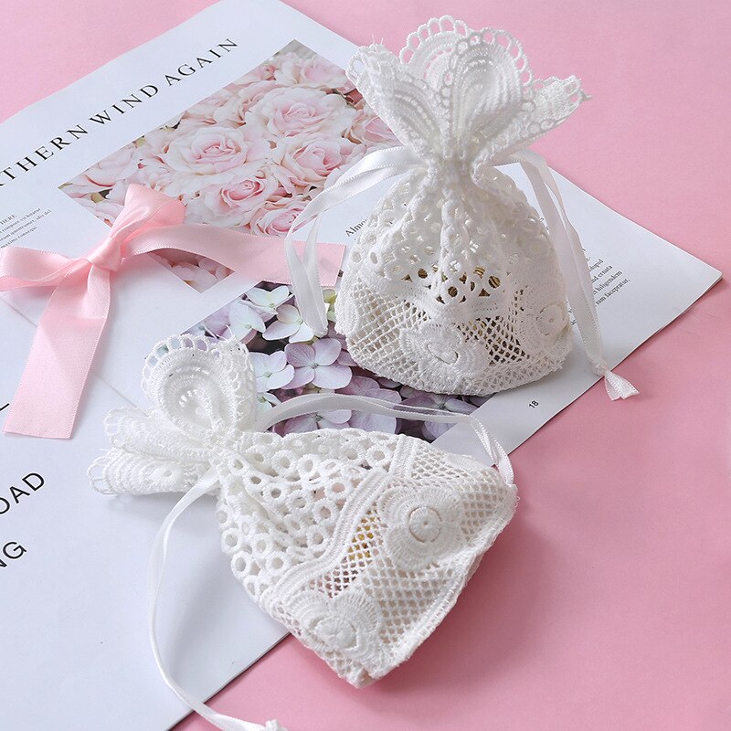 Bolsa de presente para joias 1pc 10x14cm, bolsa branca para cílios, bolso para doces e casamentos bolso para joias bolsa de presente do bico