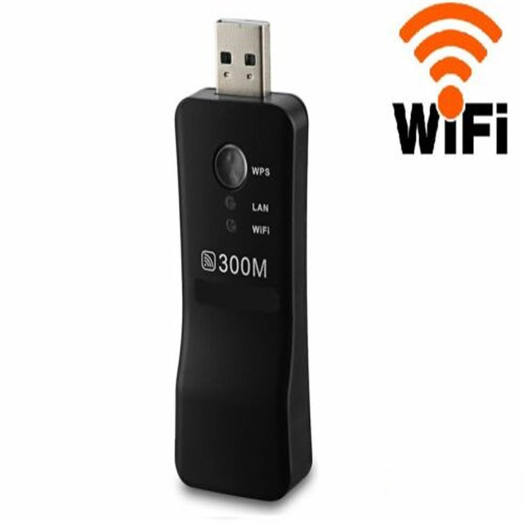 Alternatief voor UWA-BR100 UWABR100 Draadloze USB Lan Adapter Wifi ISM Band-Ja Wi-Fi Standaard-IEEE 802.11n WPA-PSK: Default Title