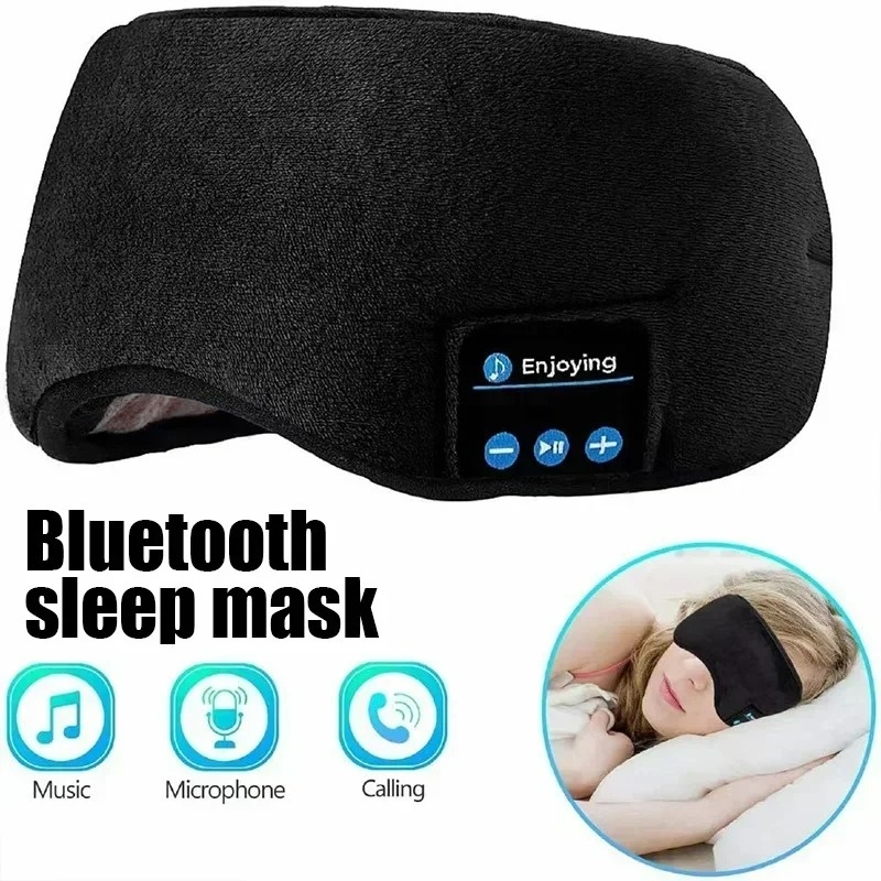Fone Bluetooth Earphones Sleeping Mask Block Out Light Sleep Mask For Eyes Soft Sleeping Aid Eye Mask Breathable Slaapmasker