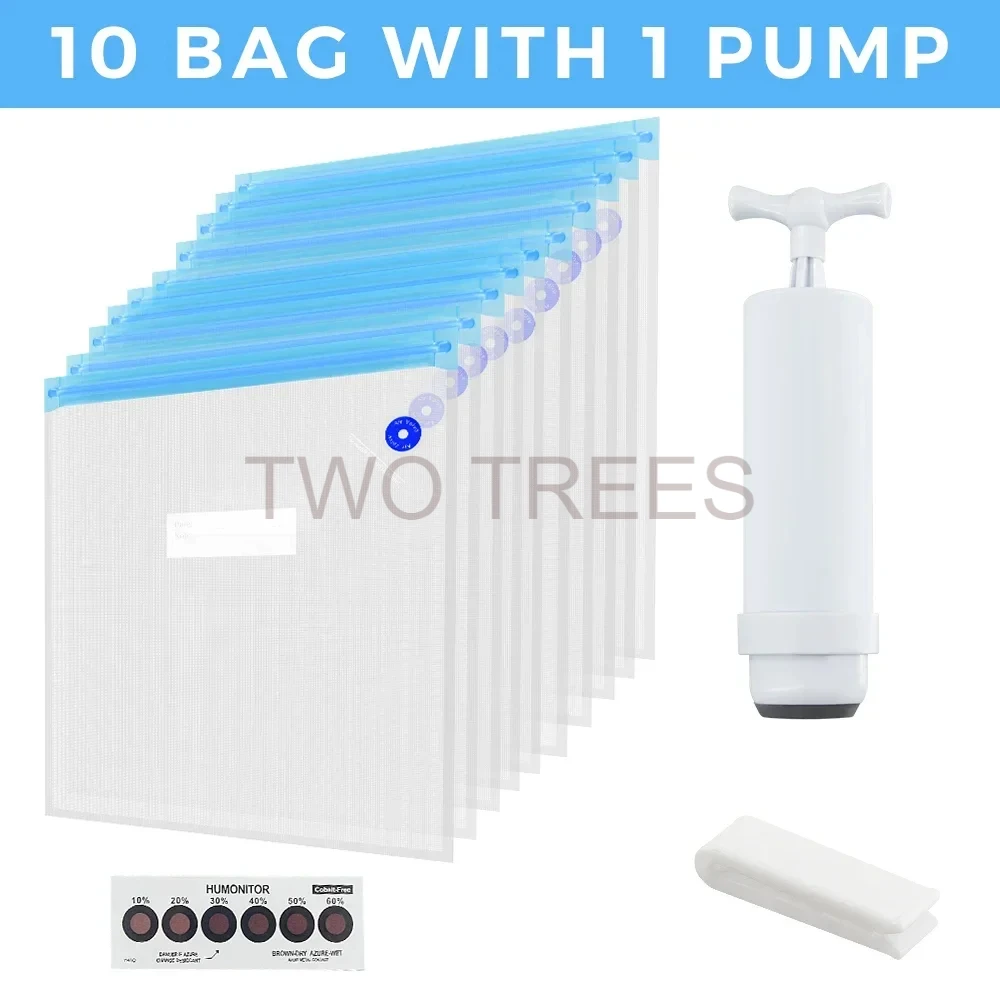 Sac sous vide imprimé 3D, sèche-filament PLA ABS TPU PETG, sac de rangement de Filament, sécurité, résistant à l'humidité, accessoires d'impression 3D: Bleu