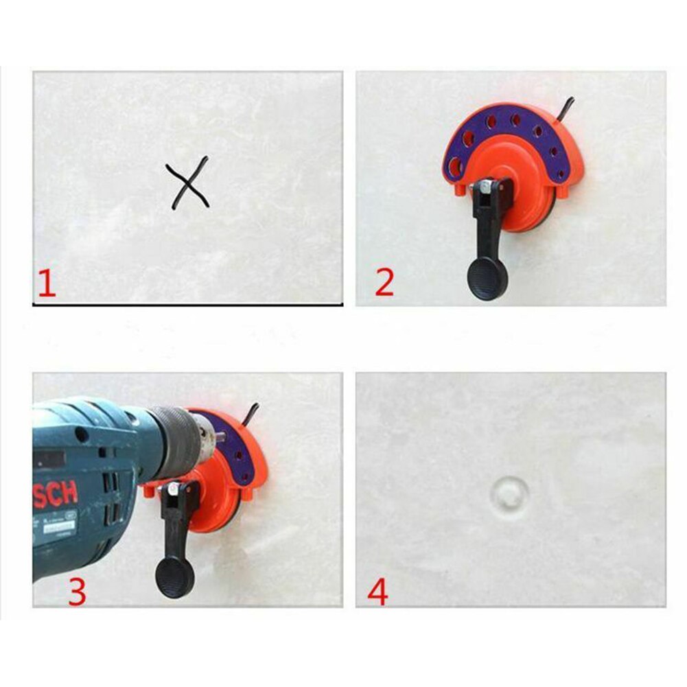 Drill Bit Locator Glass Hole Guide Range Positioning Guide Ceramic Tile Tools