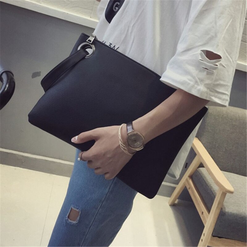 Women Party Clutches PU Leather Envelope Clutch Bag Handbag Lady Female Vintage Evening Bag