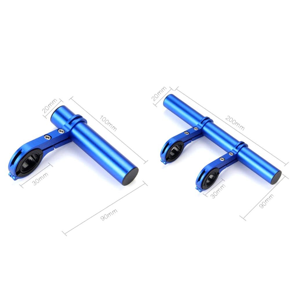 MTB Bike Bicycle Handlebar Flashlight Phone Mount Holder Extended Bar Bracket Bicycle Handlebar Mount Holder Extended Bar Bracke