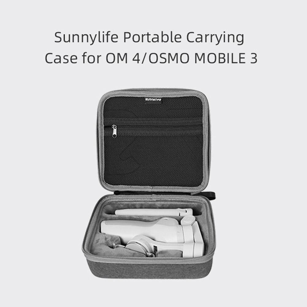 Portátil handheld estabilizador estojo de transporte para dji om 4/osmo móvel 3 cardan armazenamento bolsa protetora