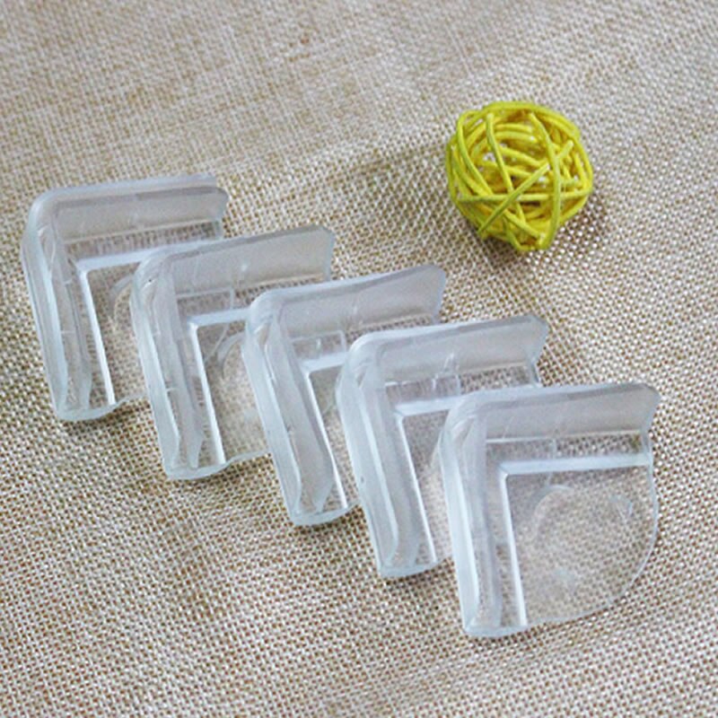 Protector de esquina para bebé, vidrio Protector de PVC, ángulo de protección transparente, parachoques de seguridad para niños