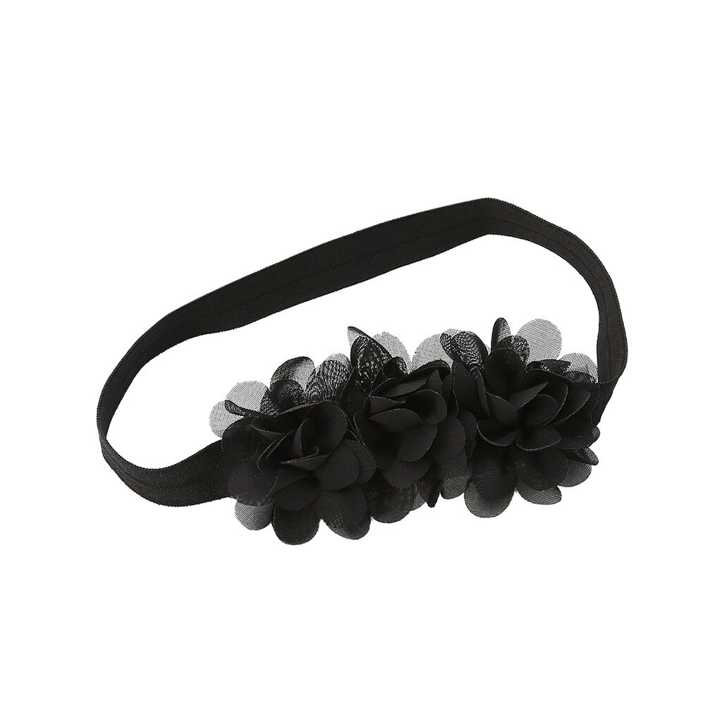 Baby Headband Flower Headband Kids Girl Baby Headband Flower Elasticband Hair Band Резинка Волосы: A