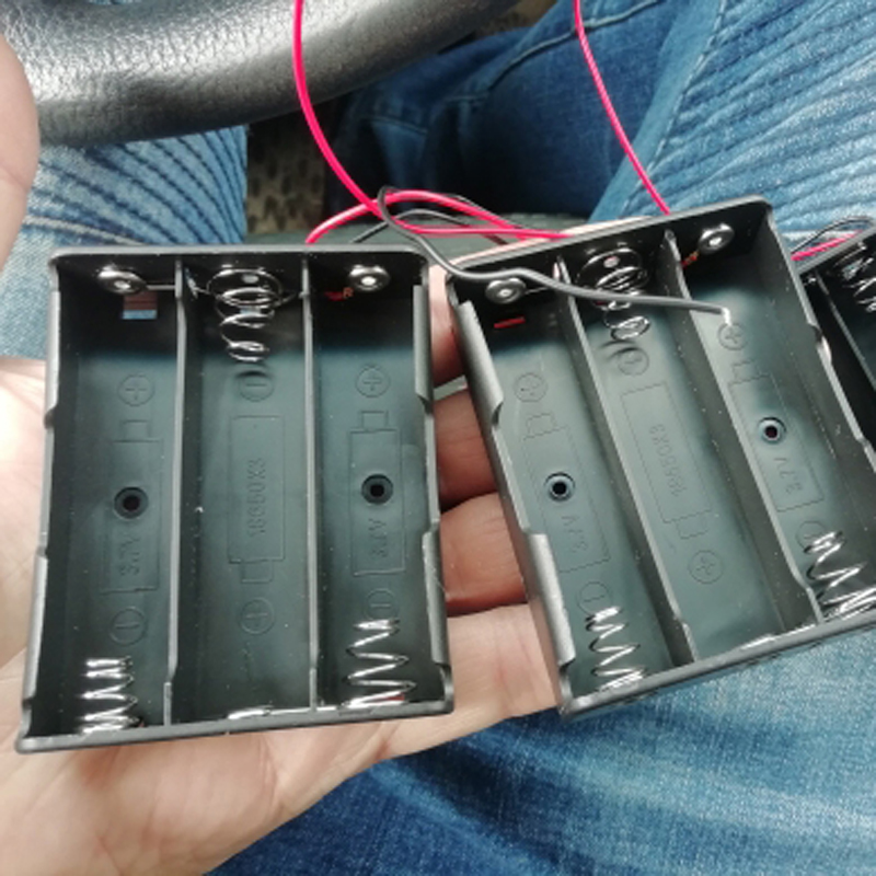 18650 Powerbank Case - 1-4 Slots DIY Batterijhouder Container met Draadpen
