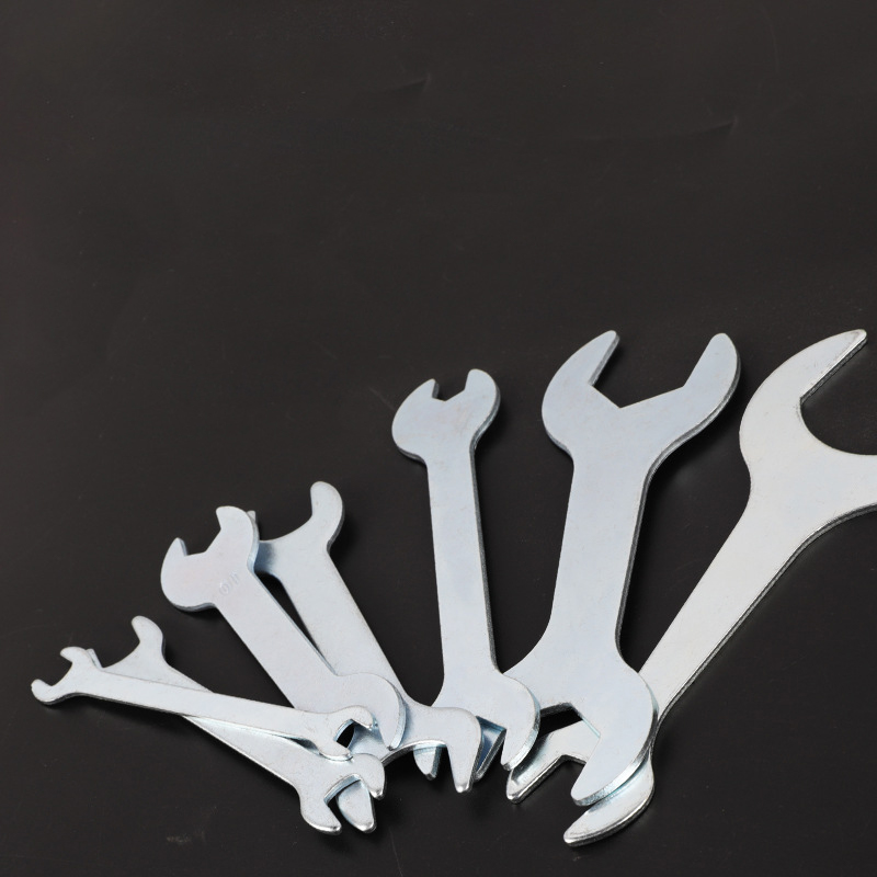 Llave fina de doble cabeza para mantenimiento de coche, herramientas manuales de Hardware, extremo abierto, 8, 10, 12, 13, 14, 15, 19, 22, 24 mm