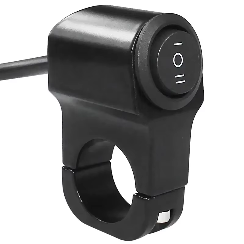 Bouton de guidon de Moto, interrupteur étanche 12V, simple et Double, bouton de phare de Moto, accessoires de frein, nouvel arrivage: Rose