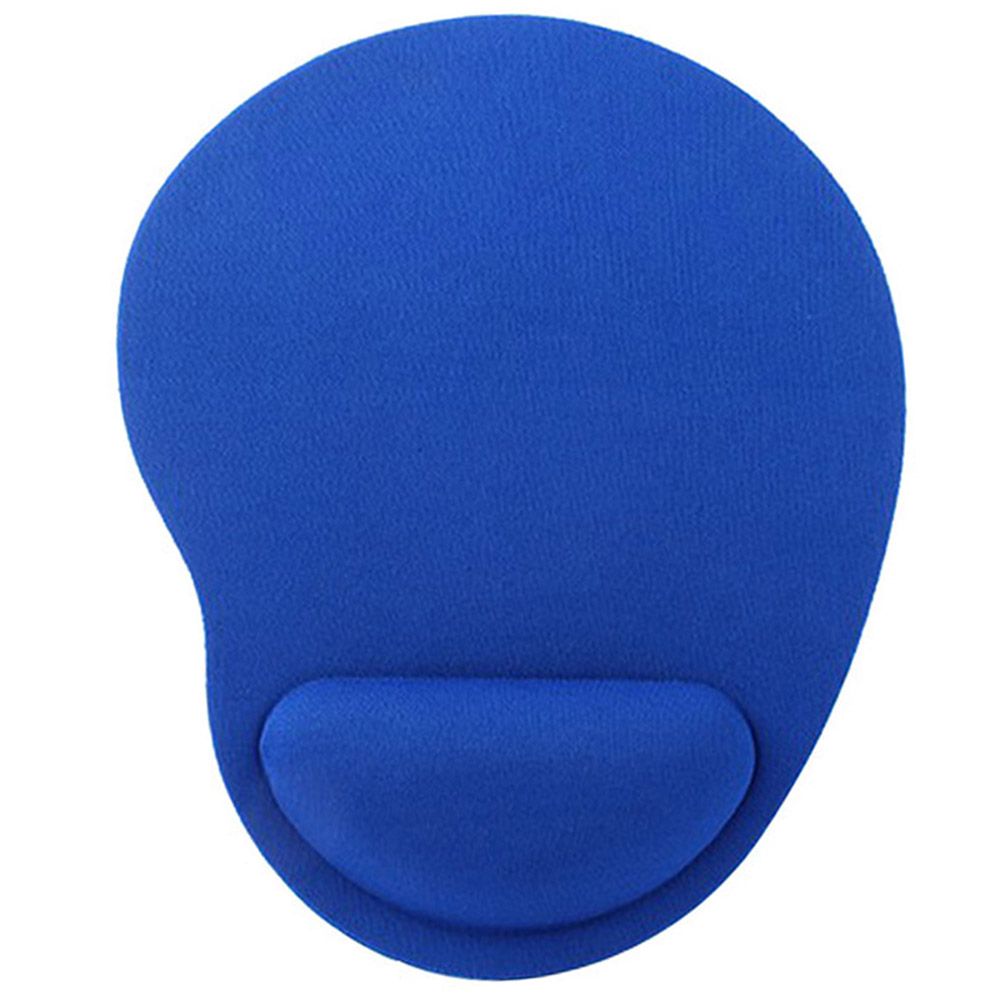 Alfombrilla ergonómica para ratón con reposamuñecas, cómoda soporte para muñeca, antideslizante, suave y grueso, para PC, portátil y ordenador, 1 ud.: Marrón