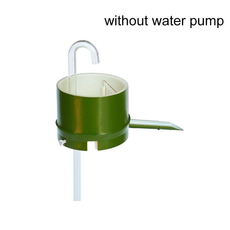 3 in 1 Aquarium Filter Box Bamboo Tube Type Water Flow Device Small Top-mounted External ABS Fish Tank Filter Water Purification: Without water pump