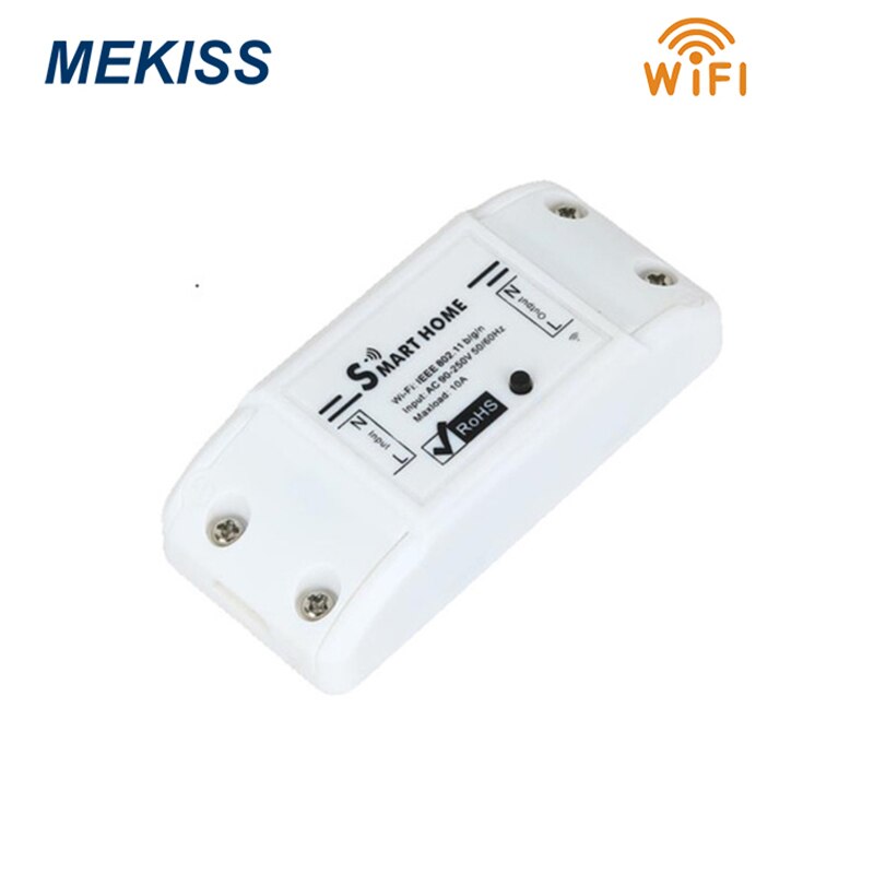 WIFI Smart Switch On-Off Device Smart Life APP Remote Control Support Alexa Google Home voice control AC90V-250V 10A Interrupter