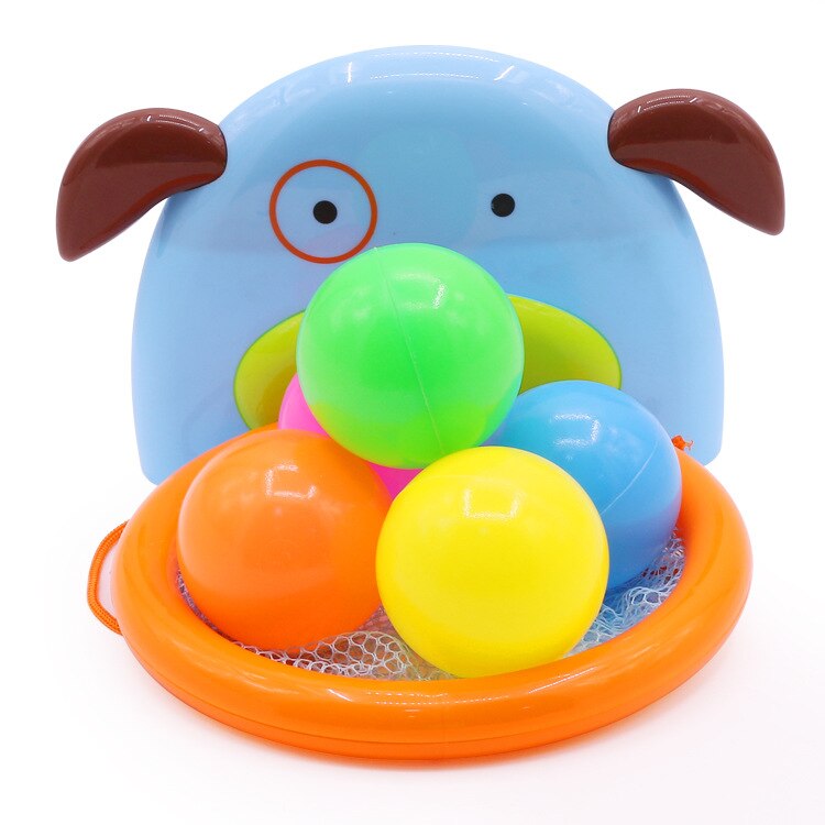 Baby Shower Kids Bath Shooting Basketball Rebounds Water Swimming Toy Child's Play Water Toy