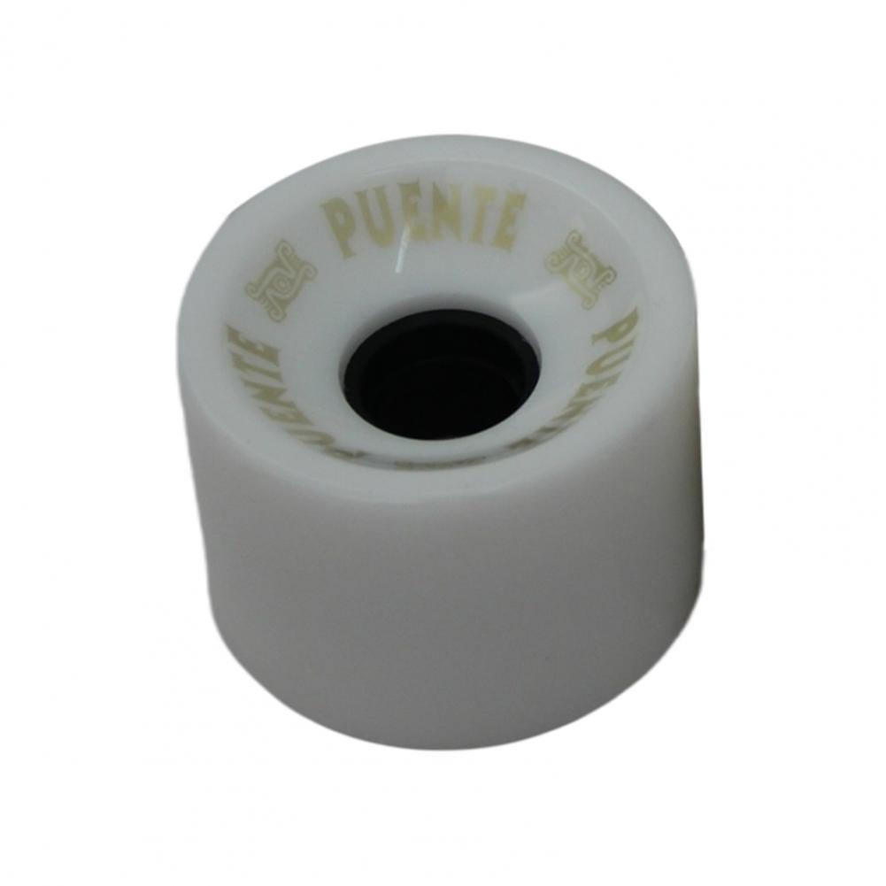 Roues de patins pratiques, stables, robustes, couleur vive, bonne résistance, 1 pièce/4 pièces:  White 1pc