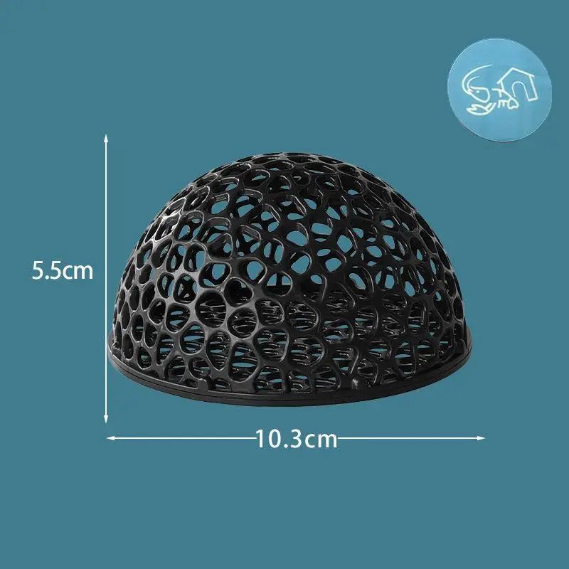 Akvarium, hule, skjul, til små fisk, rejer, ynglende hvile, leg, akvariedekorationer, mosplantningskurv: Hvid