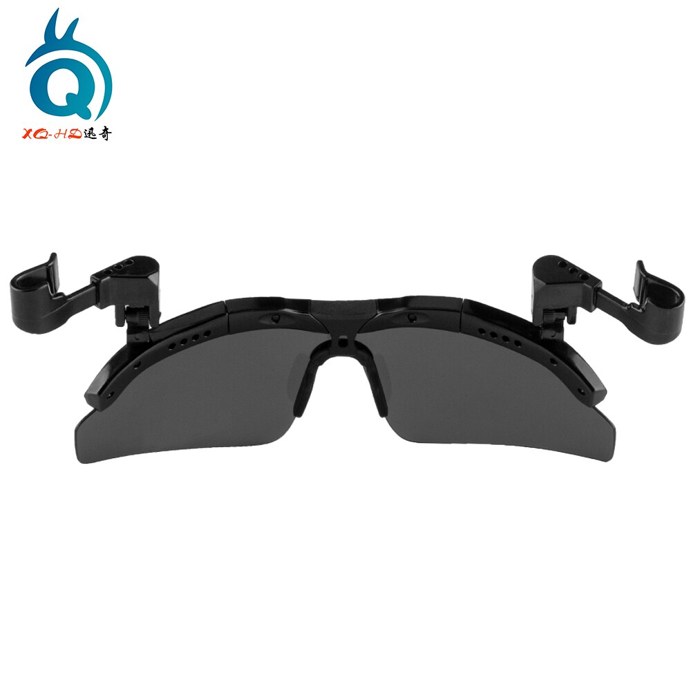 XQ-HD XQ-114A Flip Polarized Sunglasses Suitable Baseball Golf Hat Attached Wrap Over Glasses For Fishing